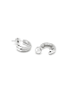 Luxenter Ohrringe Niras mit Silberfinish – 17 mm – NIRAS