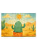 Mr. & Mrs. Panda Puzzle Kaktus Sonne Design ohne Spruch in Weiß