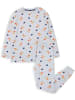 Threadboys Schlafanzug Dasher in Grey Marl