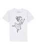 wat? Apparel T-Shirt Ballerina in Weiß