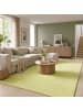 Snapstyle Hochflor Velours Teppich Luna in Lindgrün