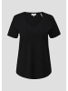 s.Oliver T-Shirt kurzarm in Schwarz