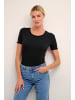 Kaffe T-shirt KAdrew Slim fit in Black Deep