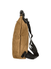Jost Trosa X-Change Bag S - Rucksack 40 cm (olive) in cognac