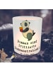 Mr. & Mrs. Panda Kerzenglas Panda beflügelt Pommes mit Spruch in Transparent