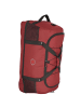 Nowi 2 Rollen Reisetasche 61 cm mit Dehnfalte rot