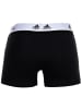 adidas Boxershort 3er Pack in Schwarz/Weiß