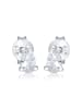 Elli Ohrringe 925 Sterling Silber Tropfen in Silber