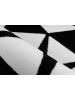 Kayoom Teppich Esperanto 925 in schwarz - weiß - rund
