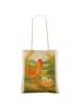 Mr. & Mrs. Panda Jutetasche Huhn Stolz Design ohne Spruch in Weiß