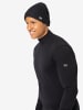 super.natural Merino Mütze RIFFLER BEANIE in schwarz