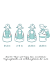 fillikid Babytrage Natural ab 3,5 -20 kg für Bauch-, in grau