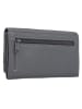 mano Don Leonardo Geldbörse RFID Leder 16 cm grau