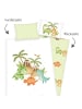 Baby Best® Bettwäsche Flanell 100 x 135 cm - Dinos in gruen,motiv