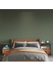relaxdays 2 x Nachttisch in Schwarz/ Braun - (B)45 x (H)50 x (T)42,5 cm