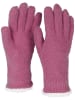 styleBREAKER Strickhandschuhe in Pink