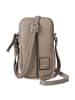 FREDs BRUDER FB Handytasche Leder 9 cm in warm grey