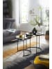 KADIMA DESIGN Beistelltisch 2er-Set | Spiegelglas, Design, Premium