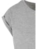 Urban Classics Urban Classics Damen Ladies Extended Shoulder Tee in grey