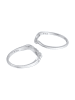 Elli Ring 925 Sterling Silber Ring Set in Silber