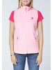 Polo Sylt Fleece-Weste in Pink