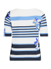 Betty Barclay Basic Shirt mit Ringel in Blau/Weiß