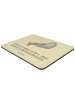 Mr. & Mrs. Panda Mousepad Robbe Lachen mit Spruch in Gelb Pastell