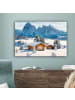 MuchoWow Leinwand Bilder Eichefarben