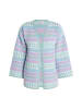 IZIA Damen Cardigan in Mint Mehrfarbig