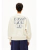 armedangels Sweatshirt Alizaa Chaange in ecru