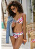 LASCANA Bikini-Hose in creme bedruckt