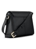 Lazarotti Bologna Leather Crossbody Umhängetasche Leder 22 cm in black