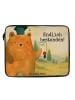 Mr. & Mrs. Panda Notebooktasche Bär Prüfung Design mit Spruch in Weiß