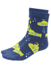 TupTam Kinder Socken Mädchen Jungen Bunt Gemustert 6er Pack in grün/gelb
