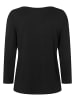 More & More Rundhalsshirt in black