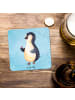 Mr. & Mrs. Panda Untersetzer Pinguin Marienkäfer ohne Spruch in Eisblau