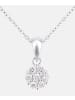 Diamant L'éternel Halskette mit Anhänger aus 375 Weißgold mit Diamant