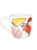 Blond Amsterdam Cappuccino-Becher Fruits de Mer in Bunt - 500 ml