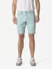 KOROSHI RegulÃ¤re farb-baumwoll mÃ¤nner kurze jeans in Verde claro / hellagrÃ¼n