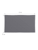 relaxdays Sonnensegel in Grau - (B)200 x (T)400 cm
