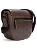 Farmhood Nashville L Umhängetasche Leder 25 cm in dark brown