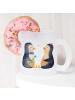 Mr. & Mrs. Panda Kaffeetasse Pinguin Pärchen ohne Spruch in Transparent