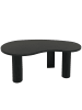 MCW Couchtisch O29, Holzoptik schwarz