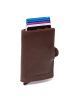 The Chesterfield Brand Baldwin Kreditkartenetui RFID Schutz Leder 6.5 cm brown