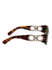 Salvatore Ferragamo Sonnenbrille in Brown