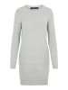 Vero Moda Strick Kleid Meliert Basic Langarm VMDOFFY in Grau-2