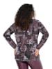 Ulla Popken Sweatshirt in pflaume