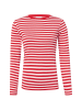 Langarmshirt in rot rosa