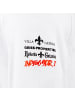 Roberto Geissini Indigo Star Crew T-Shirt Weiß