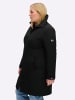 sheego Jacke in schwarz